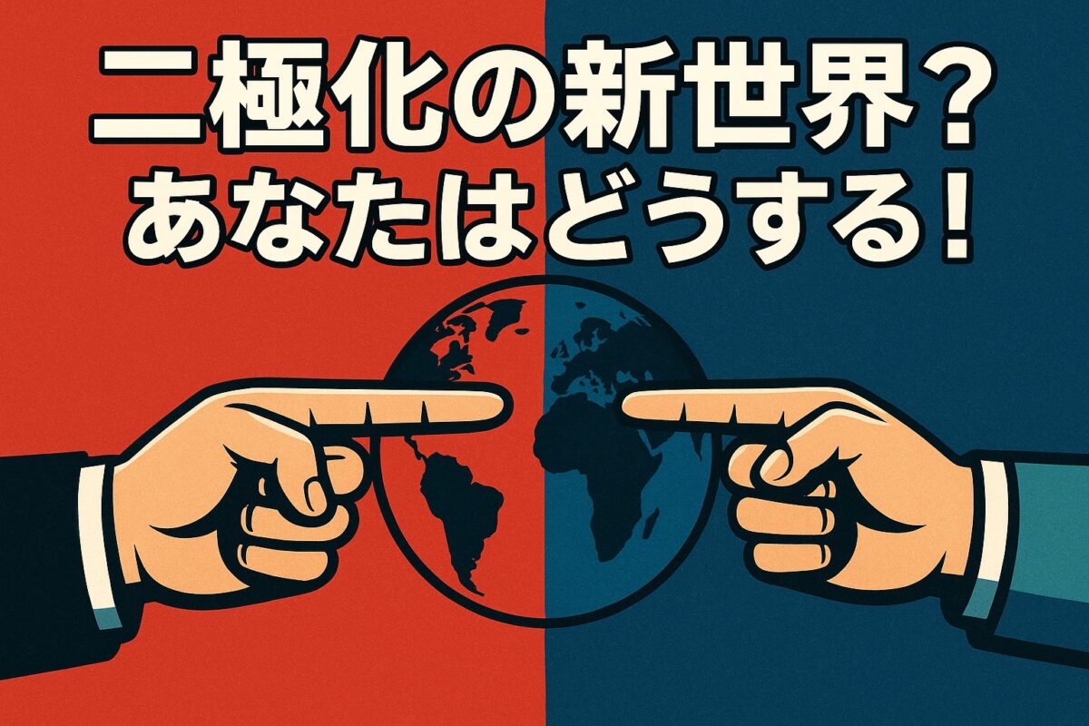 二極化の新世界?あなたはどうする! - ゆるりとけんた公式サイト